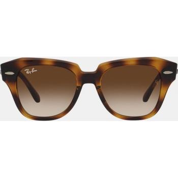 Ray-Ban Junior - Gafas de sol cuadradas en color havana