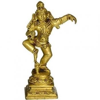 Exotic India Laddoo Gopala – Escultura de latón