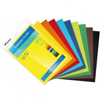 Pack 10 cartulinas A4 colores intensos 185g