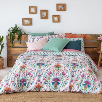 Funda nórdica reversible de algodón 144 hilos SHIRE A-B 200x200 cm