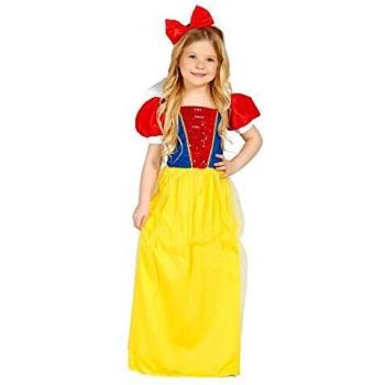 Guirca - Disfraz de princesa del bosque, para niños de 5-6 años, multicolor