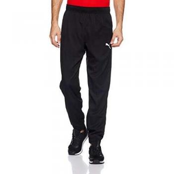Puma Pantalón de Chándal Activo Woven para Hombre en Negro