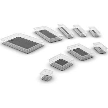 Kis Set Caja de Almacenamiento 9 Uds. Set Sistemo Grigio Gris