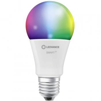 Kit de 3 bombillas LED inteligentes E27 9W RGBW 806 lúmenes, luz regulable 2700-6500K, tecnología WiFi