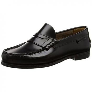 Sebago Plaza II W, Mocasines Mujer, Negro