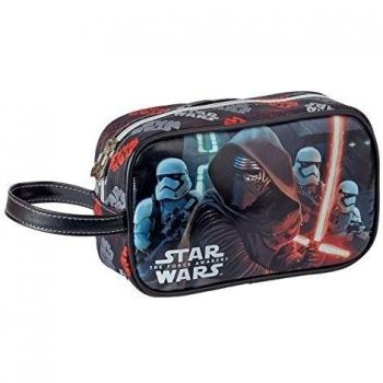 K Racter Mania Star Wars Kylo Ren Neceser de Viaje, 21 cm, Negro