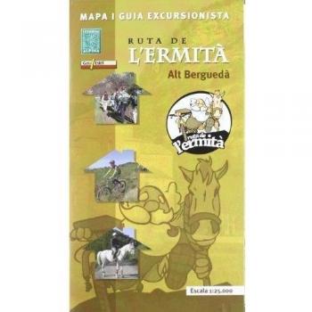 Ruta de L'Ermita Alt Berguedà Wanderkarte 1 : 25 000