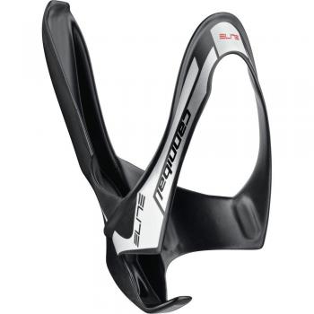Elite Flaschenhalter Cannibal Carbon  Portabidón, Unisex Adulto, Negro
