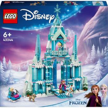 LEGO Disney Princess - Palacio de Hielo de Elsa 43244 - Juguete de construcción inspirado en la película Frozen