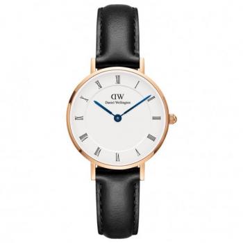 Reloj de Mujer Daniel Wellington Petite Roman 28 mm con Números Romanos y Acabado en Oro Rosa