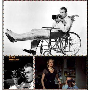 Rear Window (24x25 inch, 60x63 cm) Silk Poster Seda Cartel PJ1B-213B