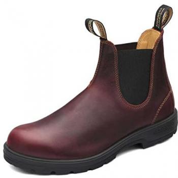 Blundstone Classic Chelsea Waterproof Leather Ankle Boots - Redwood