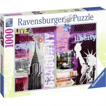 Puzzle Ravensburger 1000 piezas Collage Ciudad de Nueva York