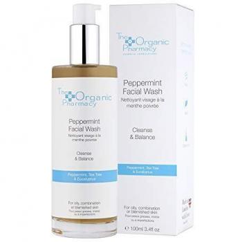 The Organic Pharmacy Peppermint Facial Wash - For Blemished Skin 100ml