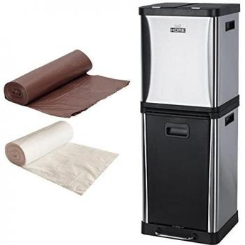 WELLHOME Pack de Cubo 36L. 3 Compartimentos