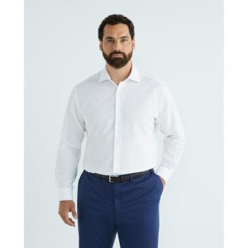 Mirto Camisa de Hombre Classic Manga Larga Puño Doble Tallas Grandes