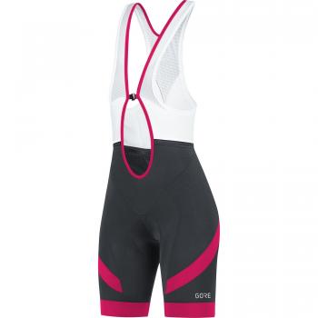 Gore Wear C5 Pantalón Corto Tirantes, Mujer, Negro