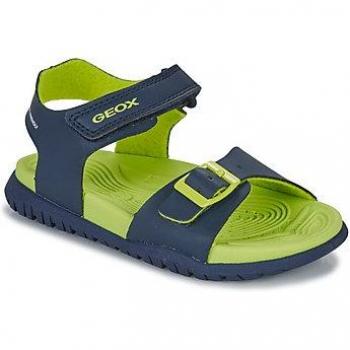 Sandalias Geox para Niño Fommiex y Fusbettto, Color Marino-Lima
