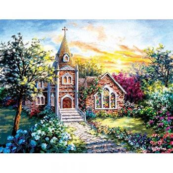 SunsOut A Tranquil Setting 1000-Piece Puzzle by Nicky Boehme