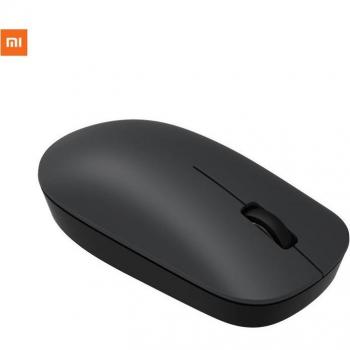 Mouse inalámbrico portátil Xiaomi 2.4 GHz negro con diseño simplificado y 1000 dpi