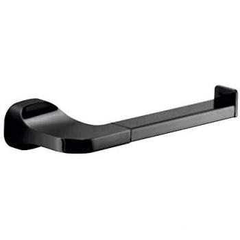 Portarrollo Negro Mate Gedy Stelvio ST241400100 Sin Tapa