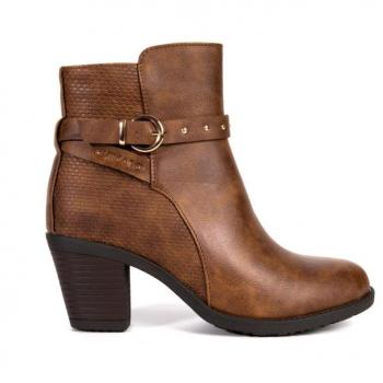 Botines de Mujer Chika10 Kurazo 21 Cuero - Estilo Juvenil, Moda Joven