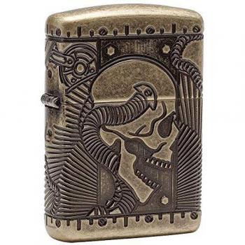 Zippo de latón Antiguo de Steampunk