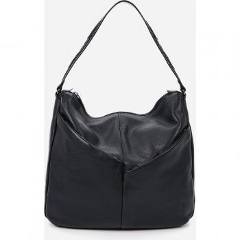 Abbacino - Bolso de hombro Summer Song en piel color negro