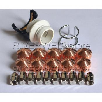 0408-2267 2053 2404 2261 Plasma electrodo Boquilla Kit Ajuste Saf 100 PLAZCUT 22PK