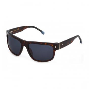 Lozza SL4262 Men's Sunglasses - Shiny Dark Havana, 58mm Lens