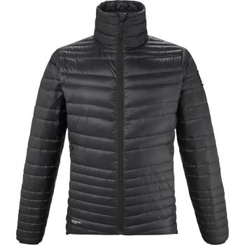 Chaqueta de plumón Millet Heritage Light para hombre (negra)