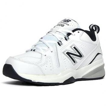 New Balance Men's MX608V5 White/Blue Training Sneakers Size 40