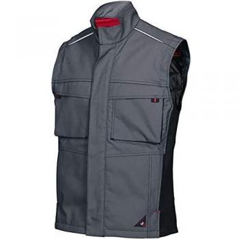Chaleco Térmico Resistente BP® Gris Oscuro/Negro, Talla 2XL