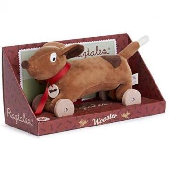 Ragtales - Wooster Pull Along Dog, Juguete para Arrastrar