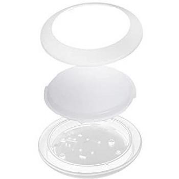 Plafón LED Circular Berta Blanco Opalino E27 IP66