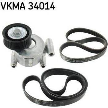 Juego de correas trapezoidales con rodillos SKF VKMA 34014