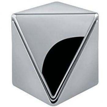Alessi ago01 Roost huevera de Aluminio Espejo Pulido, Plata, 4,5 x 4,5 x 4,5 cm