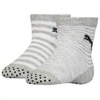 PUMA Baby Sock ABS 2P Calcetines, Grey Melange, 19/22