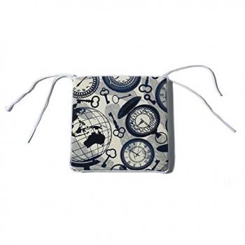 Cojín para Silla Multicolor de Silicona con Diseño Floral 45x45x2.5cm