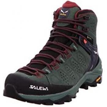 Salewa Alp Trainer 2 Mid GTX Women's Hiking Shoe, UK 5.5 Green