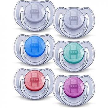 Philips Avent SCF170/22 - Chupete para bebé, 6-18 meses, 2 unidades, colores surtidos