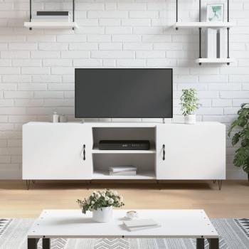 Soporte para TV Blanco 150x30x50 cm Madera multicapa