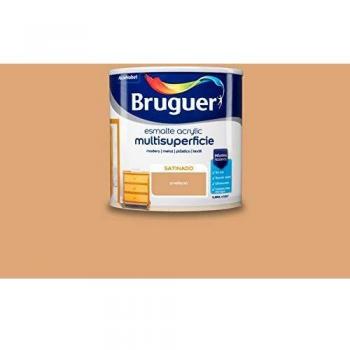 Bruguer Acrylic Multisuperficie Esmalte al agua Satinado Avellana 250 ml