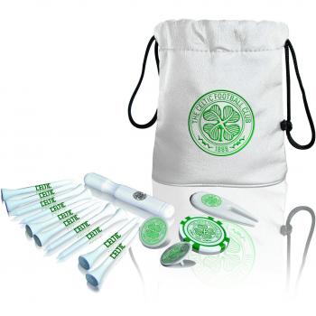 Celtic Official Licensed - Set de regalo de golf, color blanco