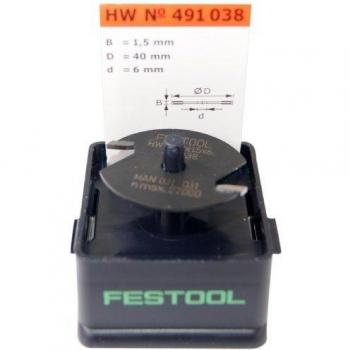 Fresa de disco para ranurar HW D40x1.5