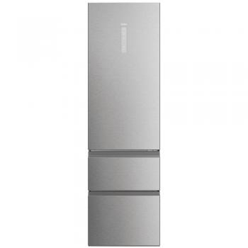 Combi 3 Puertas - HAIER HTW3620DNMG, Inox, 2.05 m, Eficiencia D