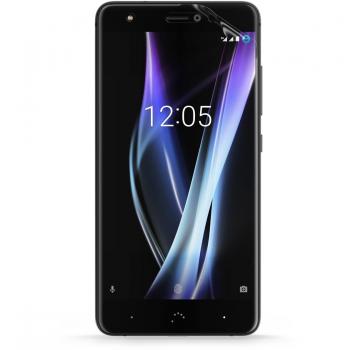 BQ Aquaris X Pro Screen - Pack de 2 láminas protectoras para pantalla y parte trasera, flexibles, tecnología anti-shock