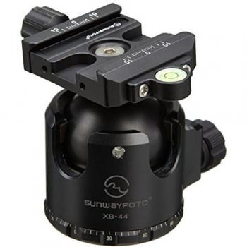 SUNWAYFOTO XB-44 Tripod Ball Head Arca Compatible Low Center of Gravity XB44 Sunway