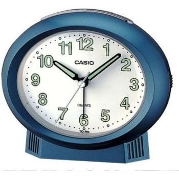 Casio Collection Despertador electrónico, Resina, Azul, 103,00 mm x 120,00 mm x 62,00 mm