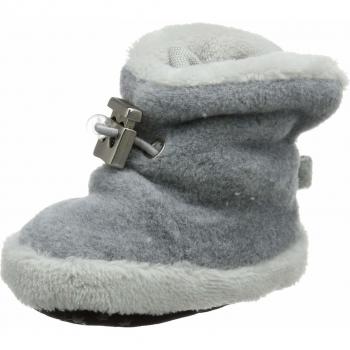 Botas de Invierno Teddyflausch Gris Melange con Cordón Ajustable